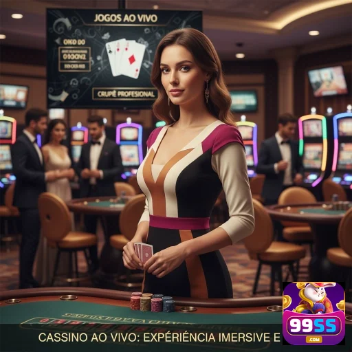 Jogadora em ação no cassino ao vivo do 99ss.