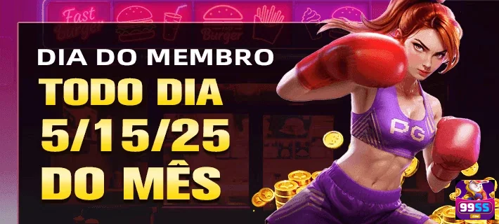 Jogadora com luvas e moedas, promovendo 99ss.