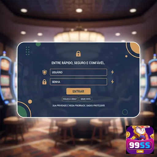 Tela de login da 99ss com foco em segurança e acesso rápido.