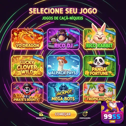 Imagem de seleção de jogos de caça-níqueis no 99ss.