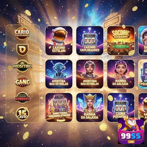 Interface do app 99ss com jogos de slots e promoções VIP.